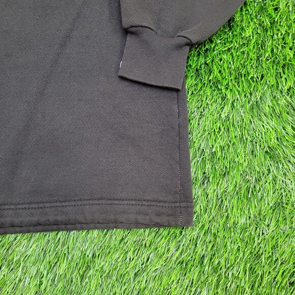 Vintage 90s Blank Sweatshirt Womens Small 21x26 Black Pink - Picture 14 of 14